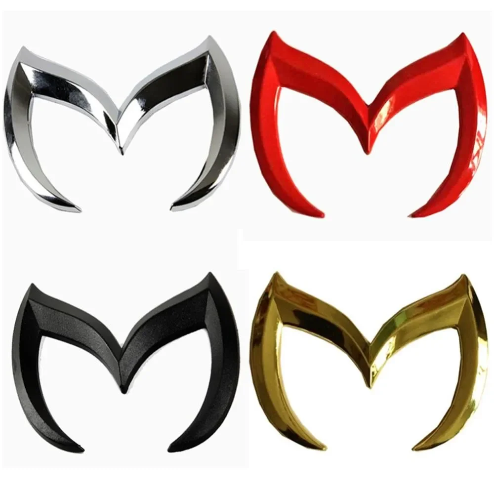 السيارات 1 قطعة تصفيف السيارة شعار السيارات ثلاثية الأبعاد ملصق ملصقات الشعار لمازدا 2 3 6 CX-5 CX-6 CX5 CX3 CX-3 Axela Atenza اكسسوارات