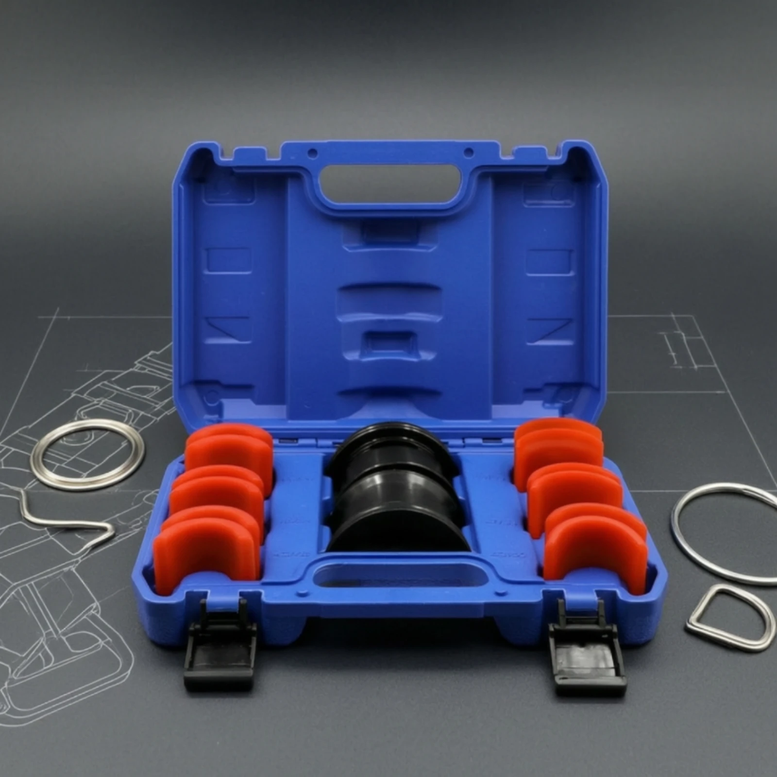 Tools For Motorcycle Workshop - Profesjonalny zestaw narzędzi do montażu uszczelniaczy