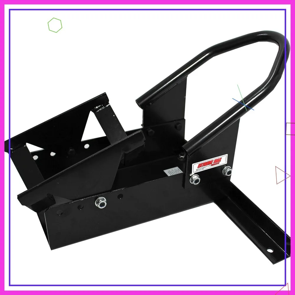 

Motorcycle Wheel Chock - Heavy Duty Universal Fit for Garage & Trailer