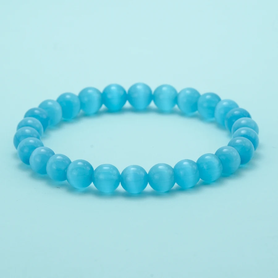 العصرية بولي عيون النمر حجر سوار للجنسين الملابس والاكسسوارات 4 الأحجام المتاحة السلس الخرز سوار هدية عيد الحب Joias