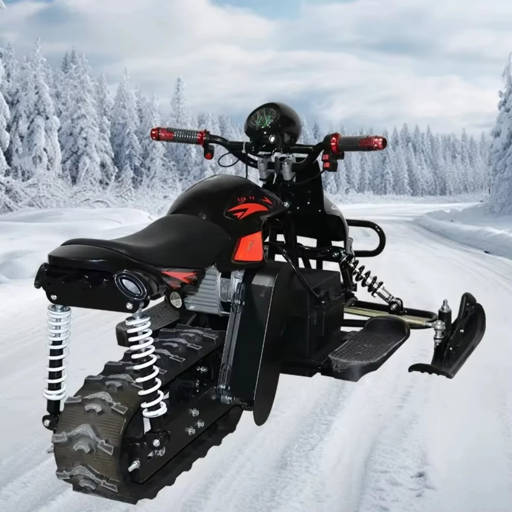 HL-ES-05 Commercial Electric Snowmobile 800WPower 48V10Ah Battery 200kg Load Capacity 20km/h ATVS Motorcycle