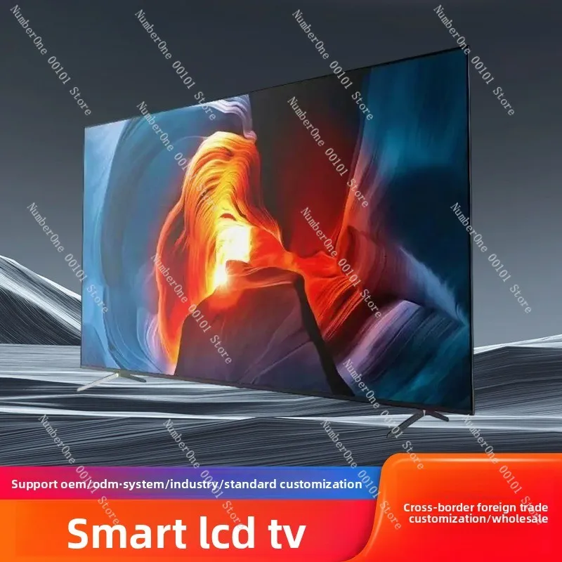 Wholesale LCD TV 30-inch 32-inch system customization cross-border foreign trade full-screen smart TV