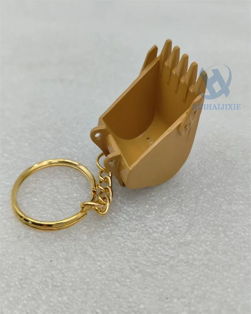 Model keychain For CAT Excavator Keychain Metal Tooth Model Bucket Teeth,Bucket, Track plate ,Breaker Hammer, Brand Keychain