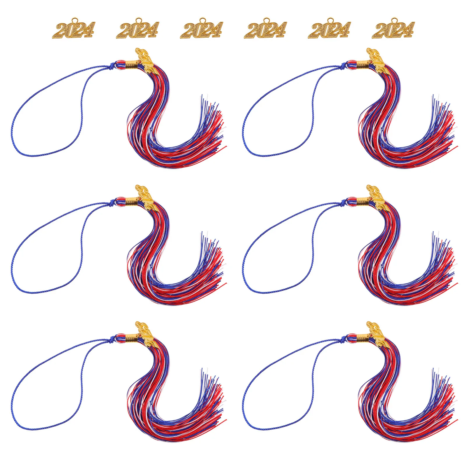 

1Set Graduation Hat Tassels 2023 Beautiful Colors Detailed Workmanship Perfect for Bachelor Uniform Decor Tassels