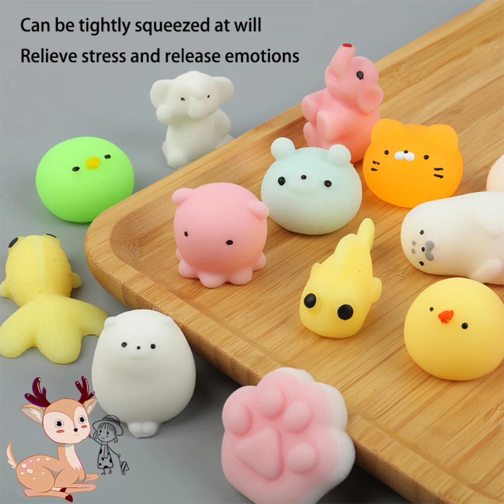 4/2pc Fidget Toys Anti Stress Ball Delicate To The Touch Vent Toy Relieve Stress Squeeze Toys Squishy Toys For Birthday Juguetes