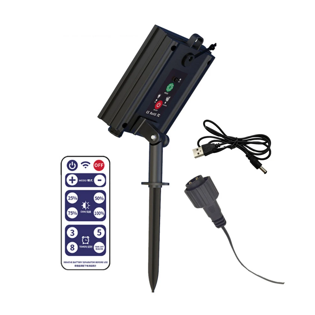 

Повышающее напряжение 24 В контроллер солнечной панели с пультом дистанционного управления для рождественского сада светодиодный медный светильник для украшения сада на открытом воздухе