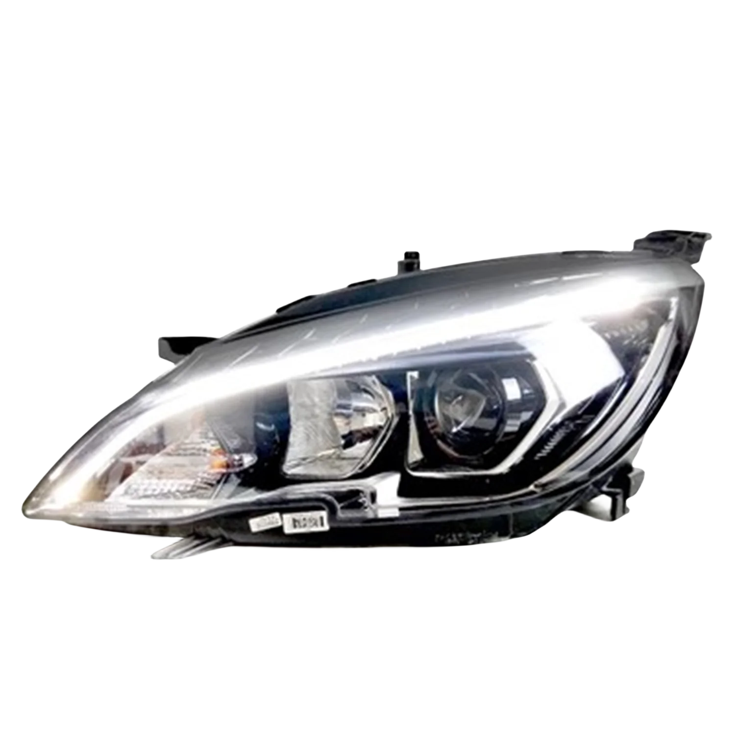 

Front Headlight headlamp assembly for Peugeot 408 14-19 Daytime Running DRL Turn signal