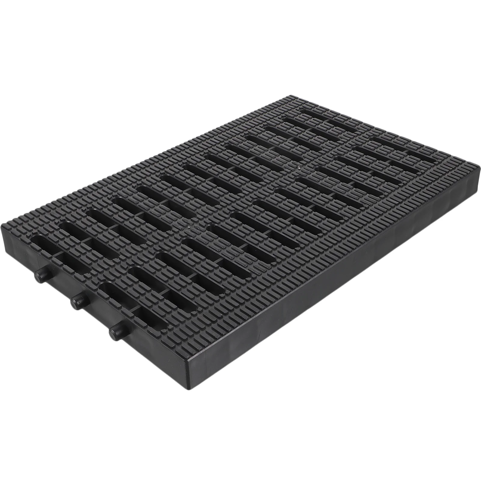 Water Trench Cover Outdoor French Drain Channel Grate Ditch Basement Sewer Black