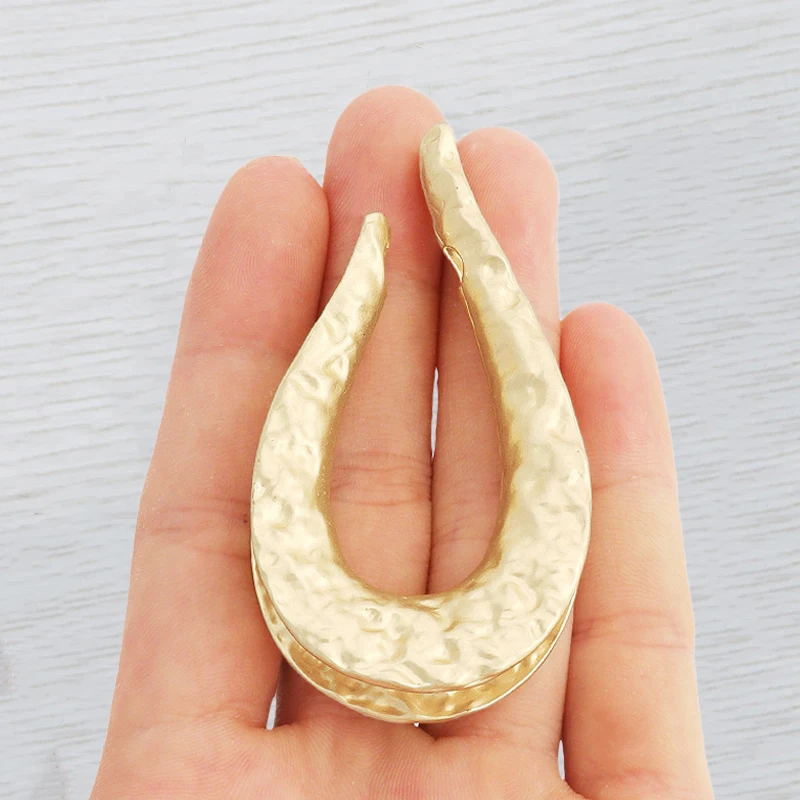 

1 x Matte Gold "U" Shape Charm Pendant Chic Connector For DIY Boho Fashion Jewellery Necklace Making Accessories Materials