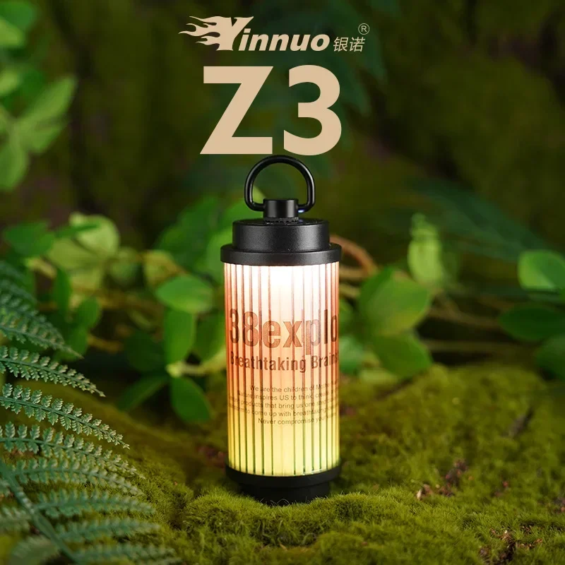Z3 2000mAh 38 Explore USB Camping Light Rechargeable Camping Lanterns Outdoor Tripod Tent Lamp Powerful Mini LED Flashlights view 4