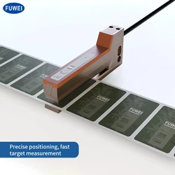 FUWEI FGU-03N-X Photoelectric Label Sensor Card Slot Type 3mm Detection for Non-Transparent Paper Labels Labeling Machine Automa