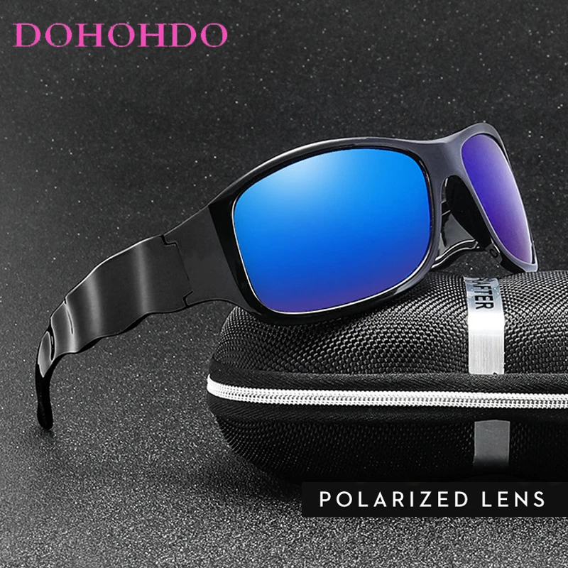 

Classic Oversized Steampunk Sports Polarized Goggles Men Women Brand Designer Driving Anti-Glare Cycling Sunglasses Unisex UV400