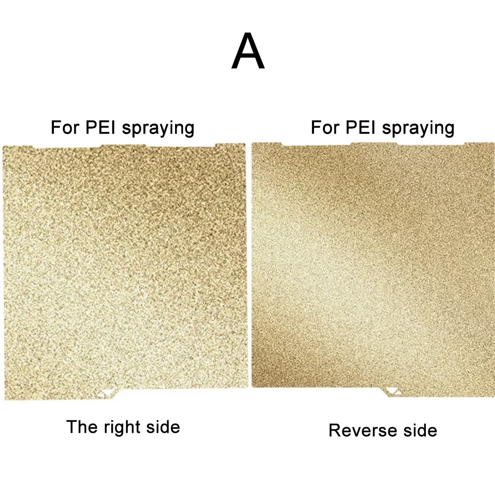 

2 Sided Build Plate for 3D Printers Compatible with For PEO and For PEI Excellent Adhesion and High Temperature Resistance