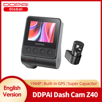 DDPAI Z40 Dual Dash Cam Car Camera Recorder Sony IMX335 1944P HD Video GPS Tracking 360 Rotation Wifi DVR 24H Parking Protector