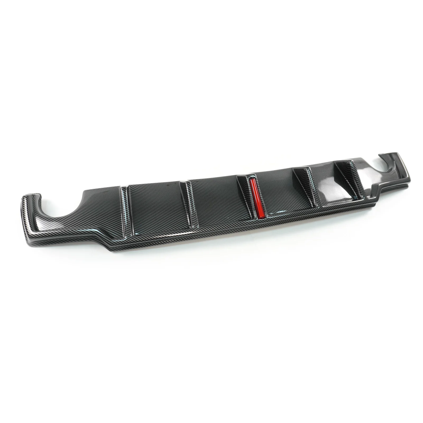 For Lexus IS250 IS300 IS350 2006-2012 Rear Bumper Diffuser With Light Car Accessories Spoiler Splitter Diffuser Body Kit