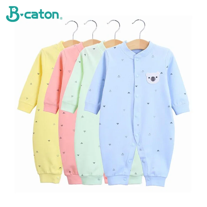 Cotoon Baby One-Piece Garment Jumpsuit Bodysuit Clothes Children Koala Newborn Softness Breathable Comfort Spring Clothings