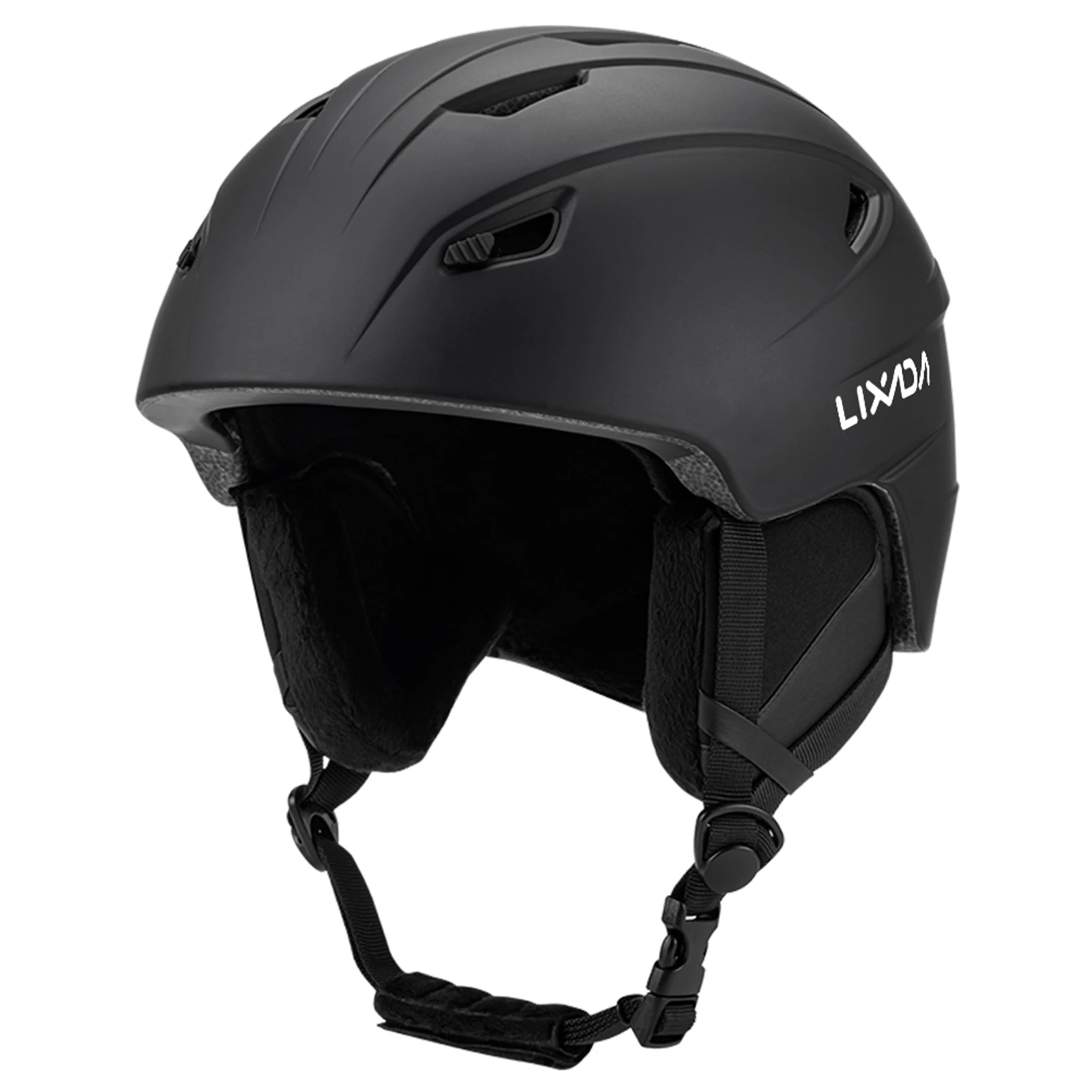 Geïntegreerde, verwarmde skihelm, verstelbaar, lichtgewicht en comfortabel, geschikt voor snowboarden, voor een hoofdomtrek van 59 tot 61 cm.