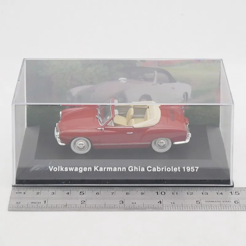 

Масштабная модель автомобиля Diecast Ixo 1:43, кабриолет Volkswagen 1957 года, из сплава