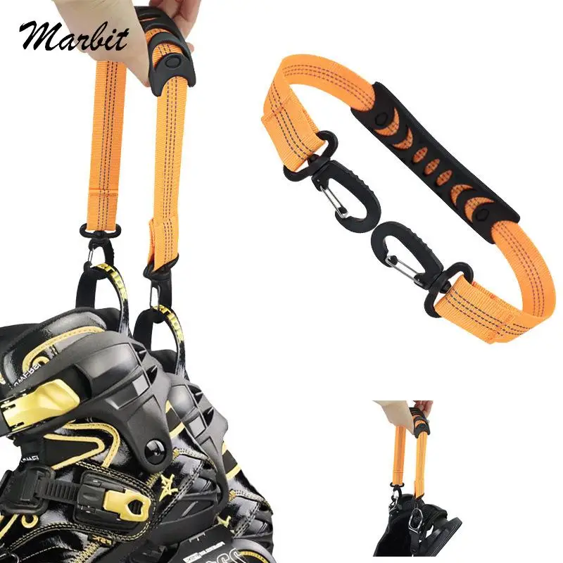 1pc Portable Inline Skate Straps Men & Women Ice Skates Carrying Straps Ski Boot Strap Winter Skating Equipment Accessories