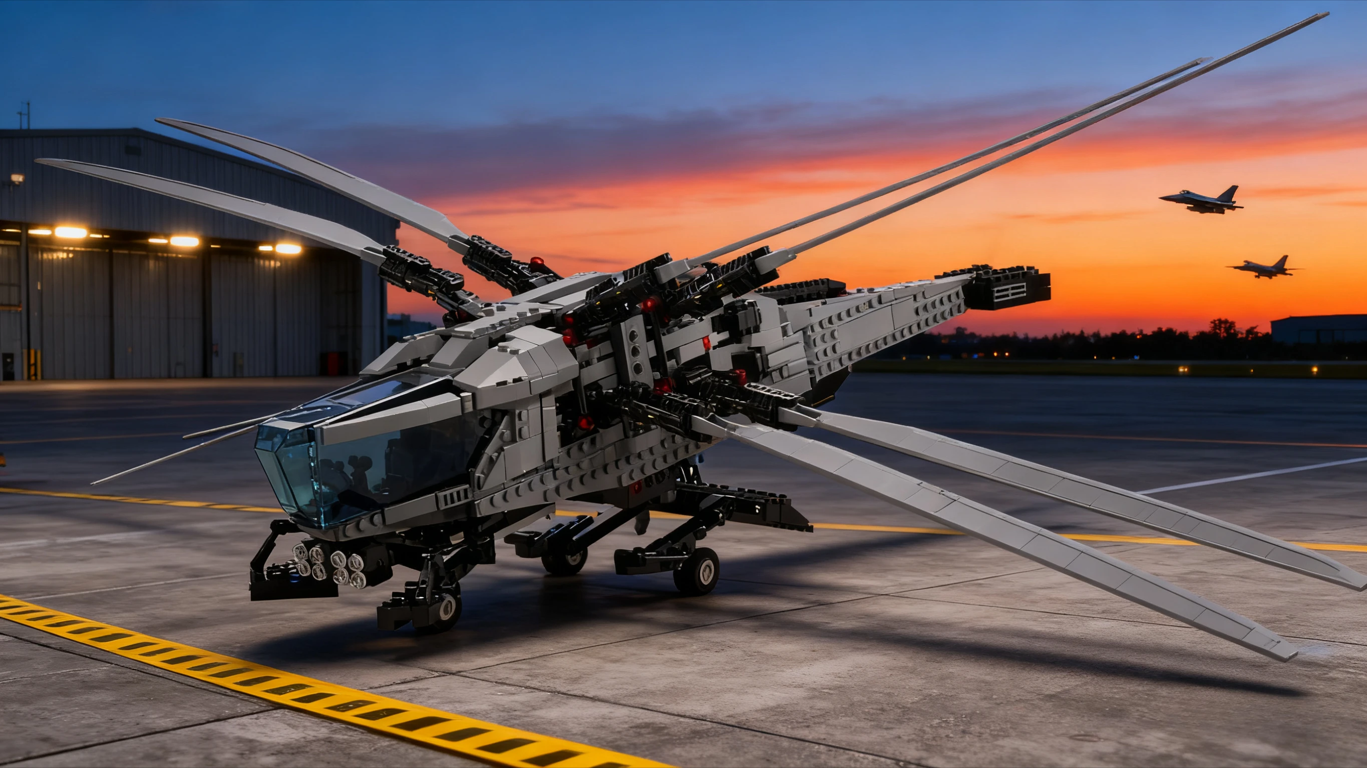 

Комплект строительных блоков для самолета-орнитолета, игрушечная модель самолета-орнитолета, совместимая с Legoed, лучший подарок для детей и взрослых, 1369 шт.