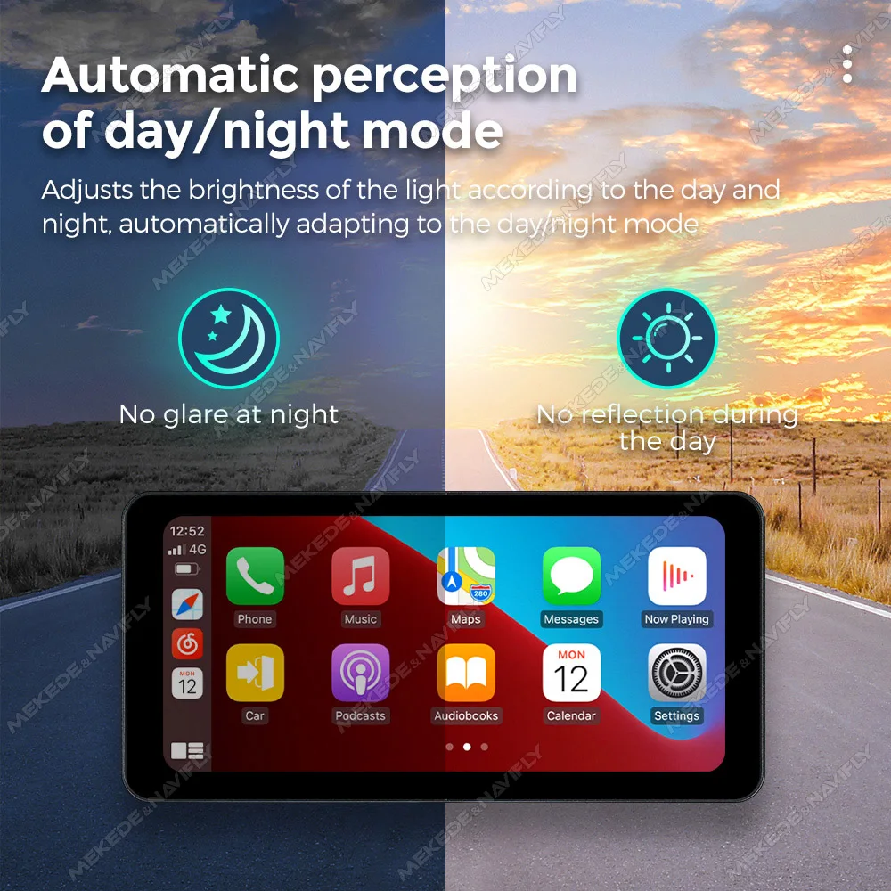 TomoStrong 6,3 "Мотоцикл Беспроводной CarPlay Android Auto SWC Навигация TPMS Монитор Универсальный Мотоцикл Навигация Водонепроницаемый