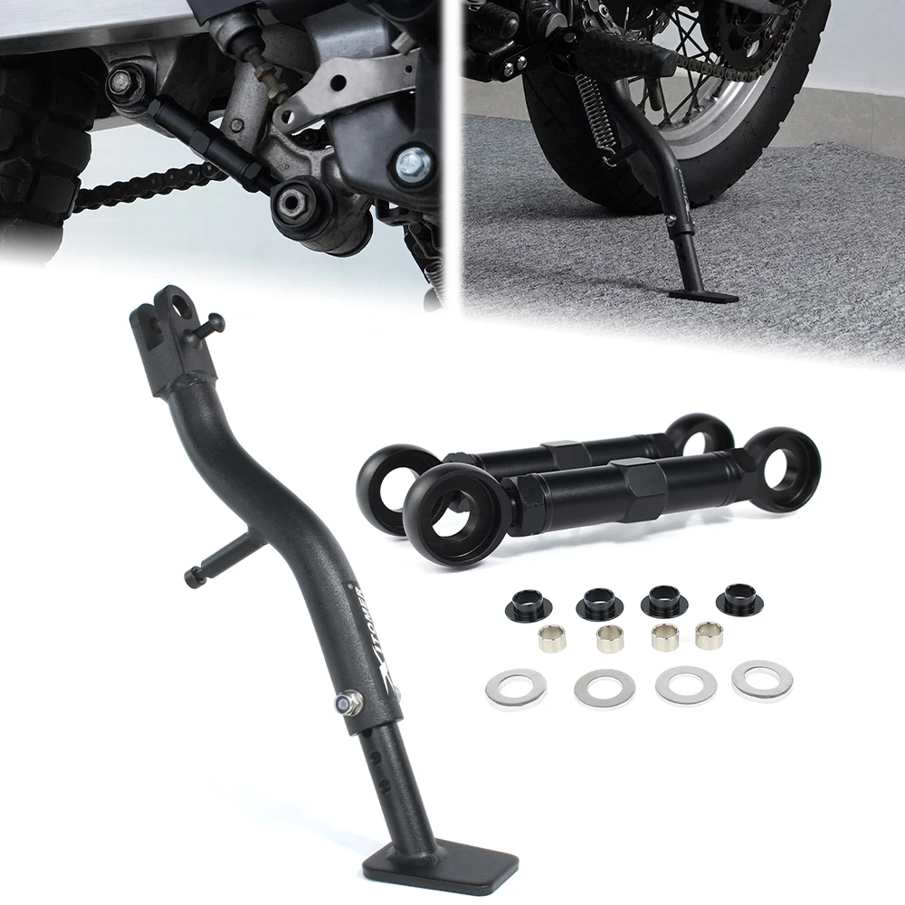 

Подходит для мотоциклов Kawasaki KLR650 KLR 650 2008-2018, 2022-2024: регулируемая боковая подножка и стойки для занижения задней подвески.