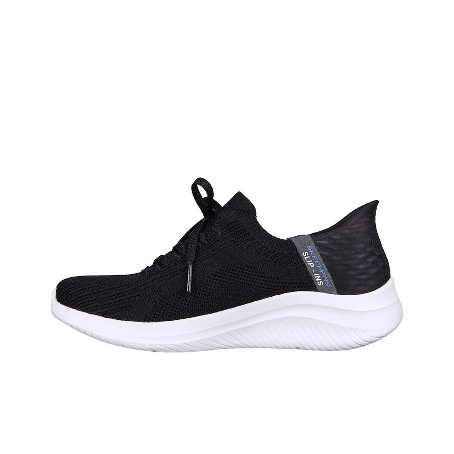Skechers Ultra Flex 3.0 Brilliant Path Hands Free Slip Ins Low top Walking Shoes Women's Black 149710-BLK