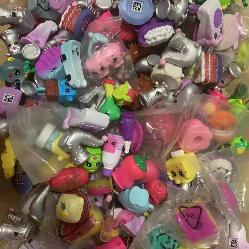لعبة قزم التسوق من Shopkins، تماثيل صغيرة كبيرة، 20 قطعة من ألعاب مصغرة، مقتنيات هدايا للأطفال