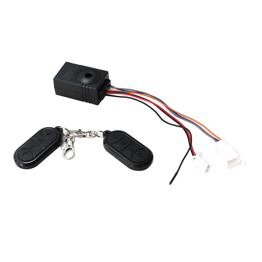 

Motorcycle Remote Control Anti-theft Alarm System Electric Car Anti-theft Device One-way Anti-theft Alarm 48V-72V Applicable