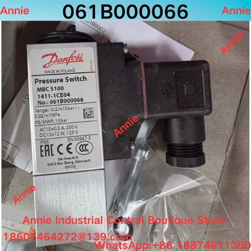 Brand New Pressure Switch MBC5100 Model 061B000066 - High-Quality Industrial Control Equipment
