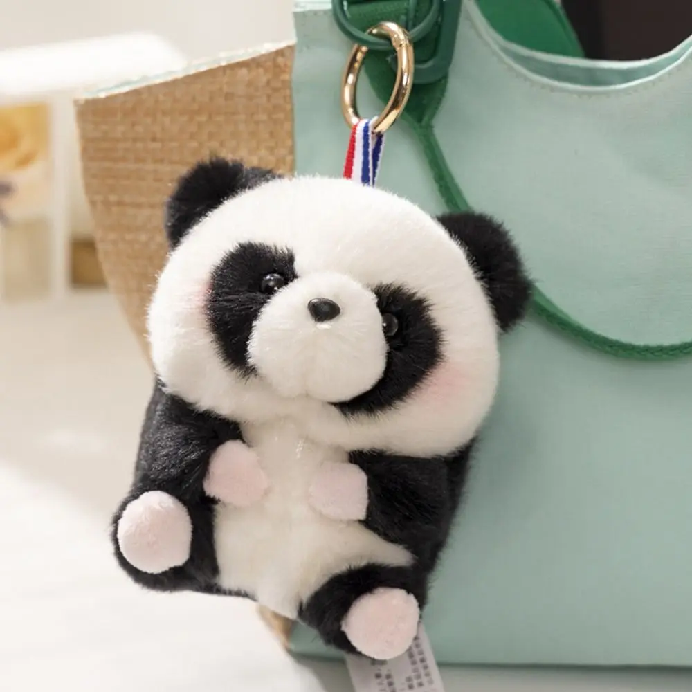 

Hamster Plush Rabbit Doll Pendant Penguin Seal Pig Cow Plush Keychain Elephant 13cm Pig Rabbit Doll Plush Keyring Kids