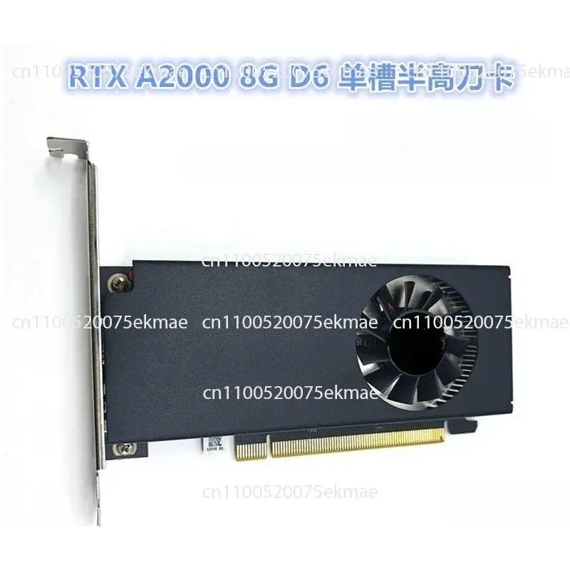 RTX A2000 8G Single-slot Half-height Blade Graphics Card for Esports Gaming
