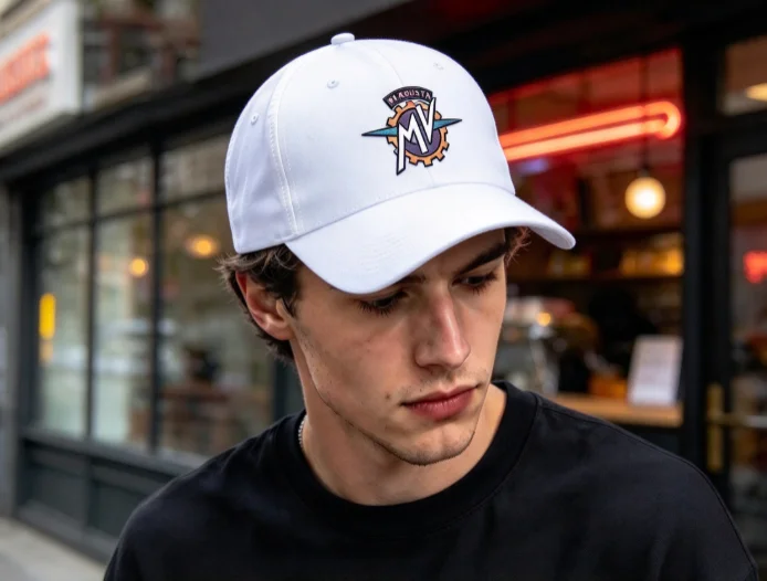2026 new Street Style Baseball Cap, Circular Gear Letter Graphic Print Unisex Adjustable Soft Sun Hat