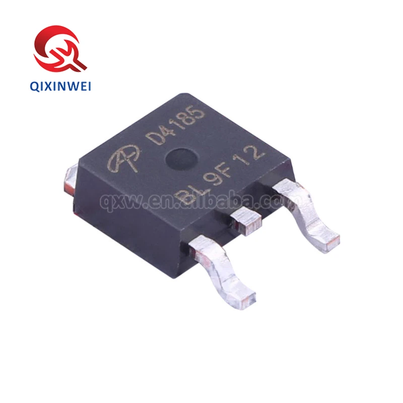 10 PCS/LOT Original Transistor AOD4185 P Channel 40V 40A MOSFET D4185 AOD4185 TO-252