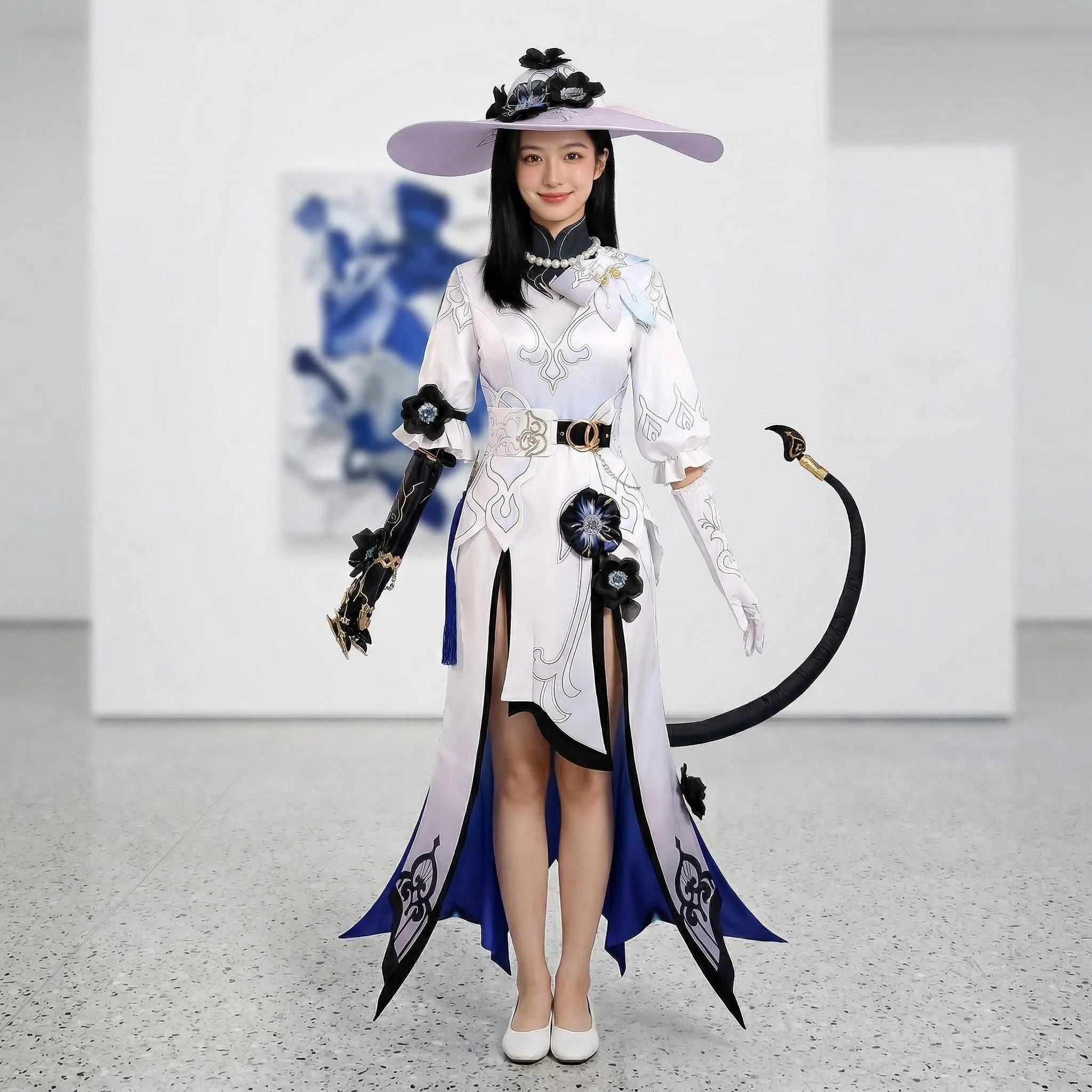 

Honkai Star Rail The Dahlia Cosplay Costume Full Set Carnival Uniform Halloween Party Masquerade for Women Game
