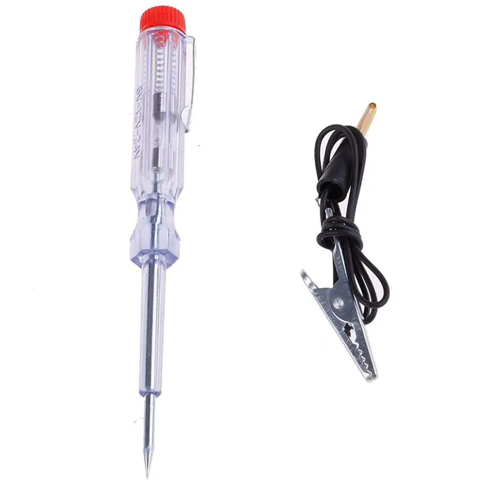 Transparent Voltage Test Fuses Light Socket Test Circuit Tester Test Pen Probe Light Diagnostic Tool