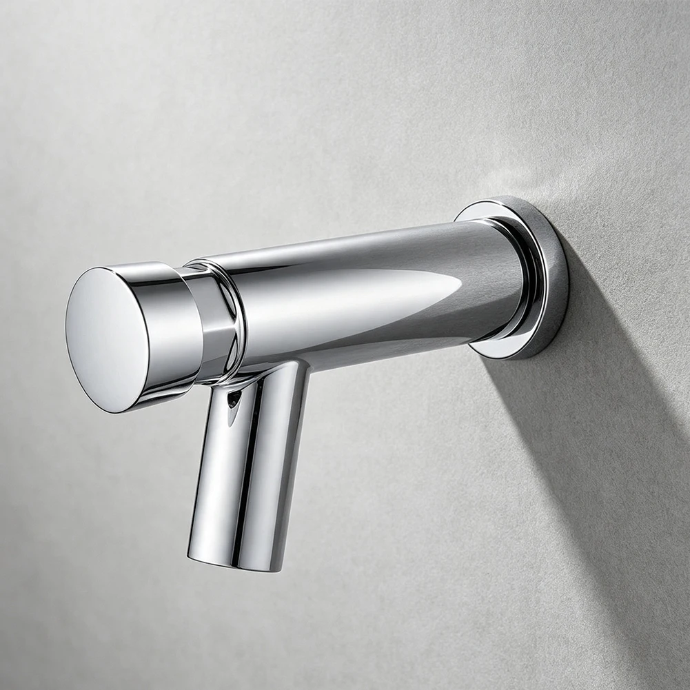 Extended 16-Inch Bathtub Faucet with Diverter for Wall-Mounted Installations Compatible with 12 Inch Copper Pipes