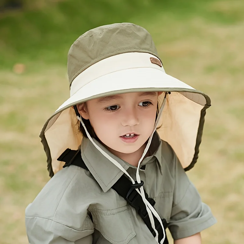 

Детская весенне-летняя шляпа от солнца с тонкими краями для игр на открытом воздухе, шляпа от солнца для мальчиков и девочек, шляпа рыбака для альпинизма