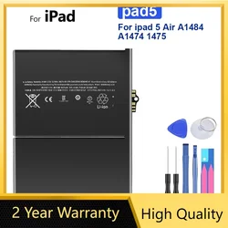 Tablet Battery  8827mAh For Apple iPad 5 Air 1 iPad5 Air1 A1484 A1474 1475