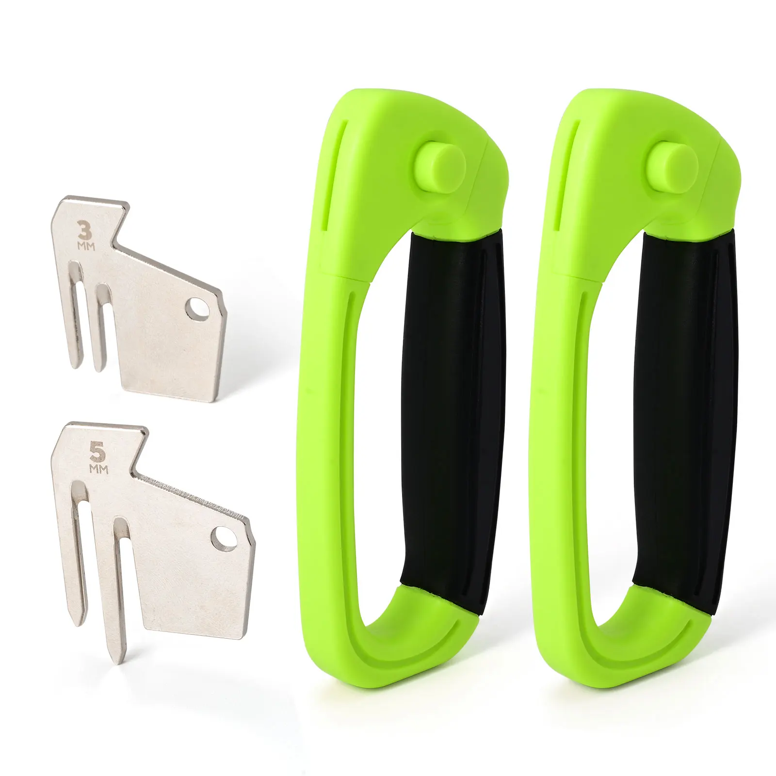 

FOSHIO 2 шт., пластиковый нож для резки полой доски, ПП, гофрированный лист, канавочный резак, инструменты для изготовления вывесок, лезвие 3 мм/5 мм