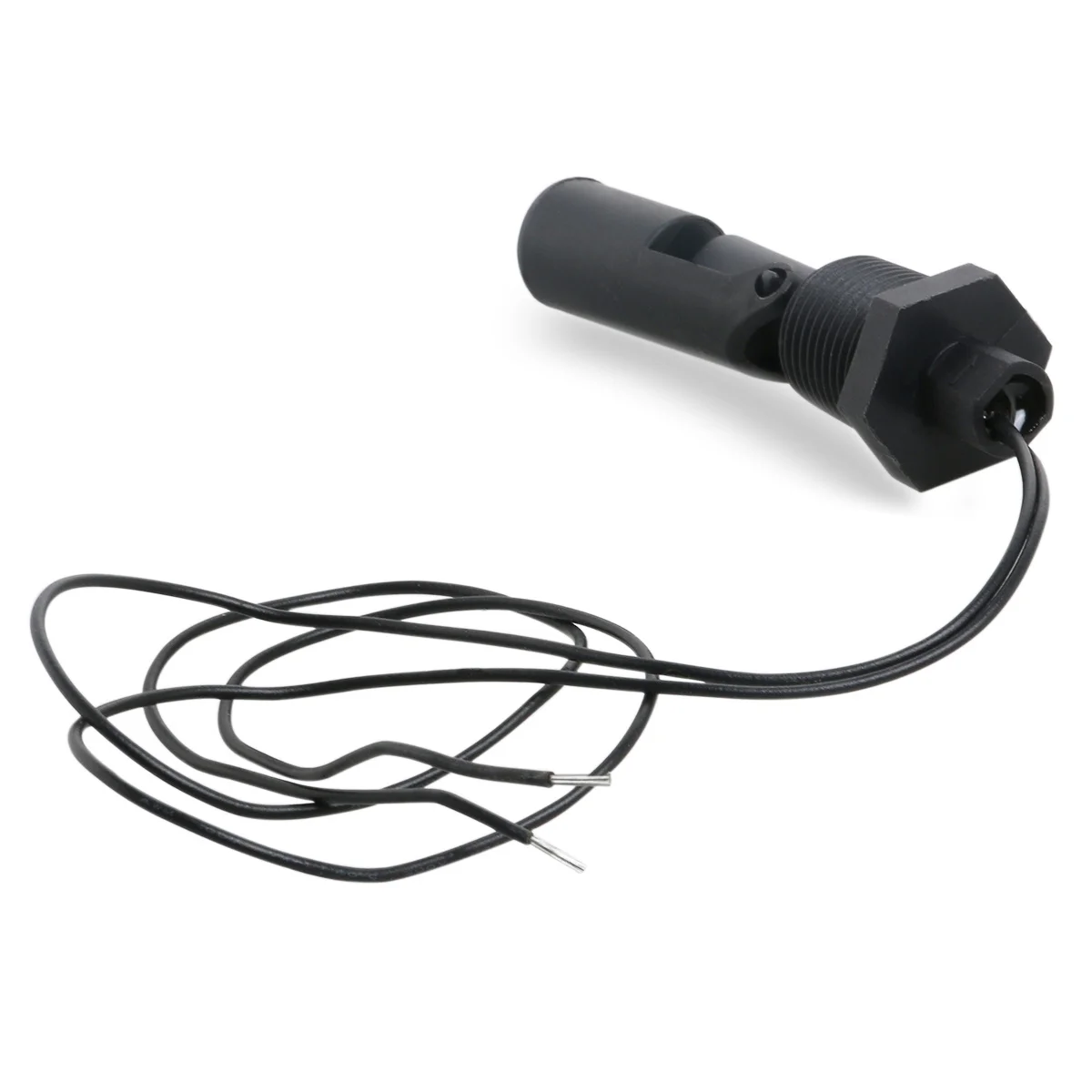 

PP Side Mount Black Horizontal Liquid Float Switch Water Level Sensor for Tank Pool Aquarium Hydroponics Filtration Heating