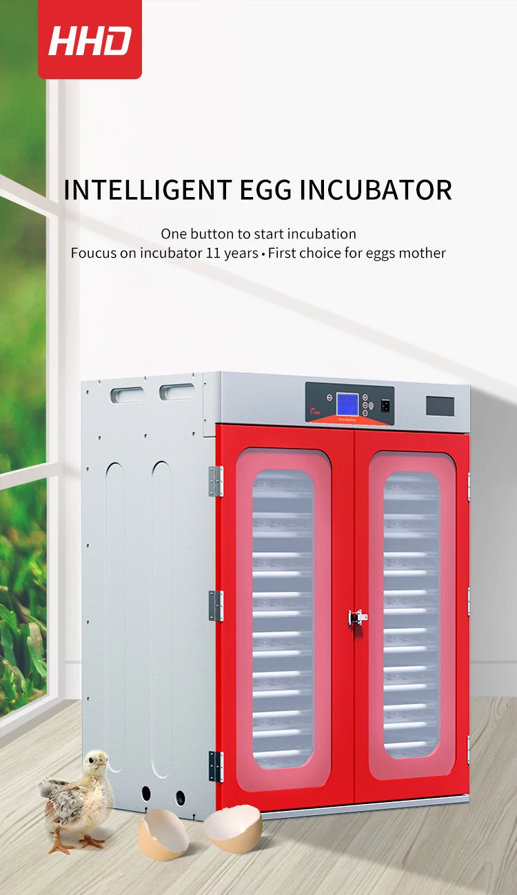 

HHD 2020 Automatic Industrial 2000 Eggs Incubator With CE Approved For Farm Use