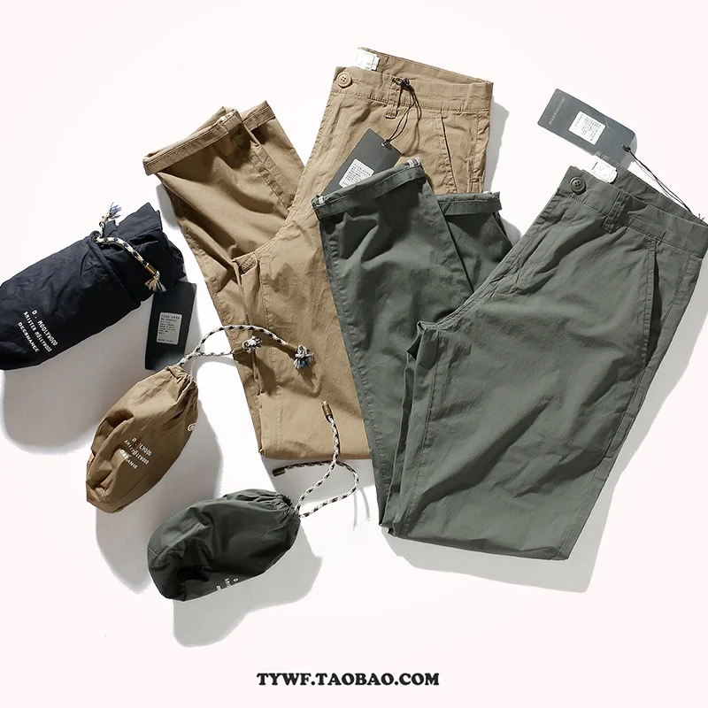 

Мужские повседневные брюки приталенного кроя, летние тонкие эластичные повседневные длинные брюки, молодежные весенние цвета, всесезонная одежда