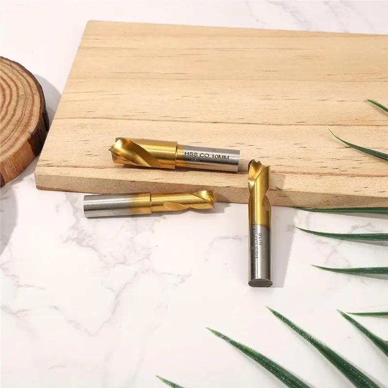 FAST-High Speed Steel Spot Weld Drill Bits(3Pcs), Titanium Coated Cobalt Welder Cutter Welding Remover Tools