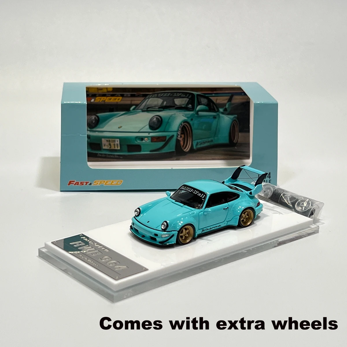 Star Model Inno64 Tarmac Works 1:64 RWB 930 993 964 Singer Widebody verzamelmodelauto, gegoten modelauto van hars, op voorraad.