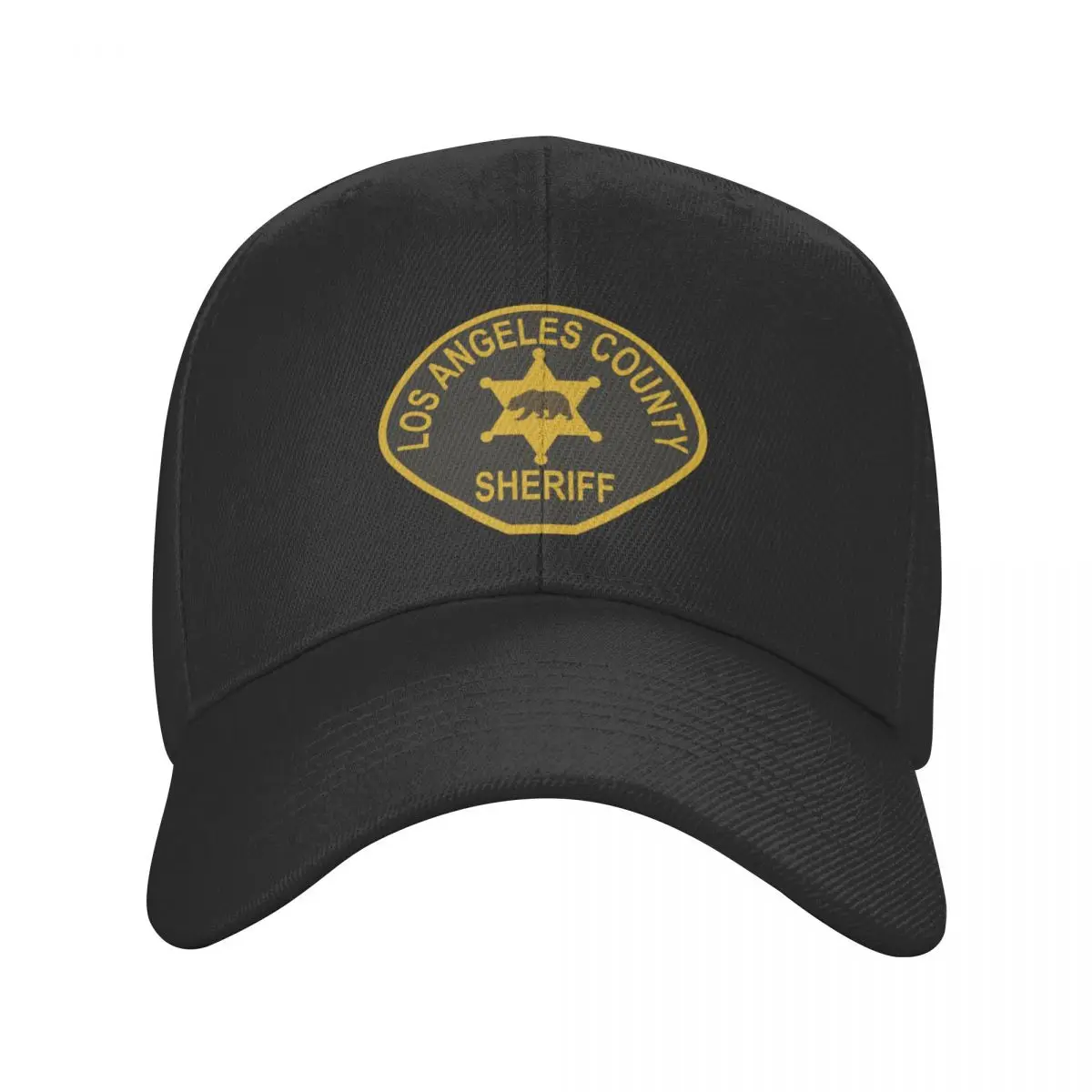 Gorra de béisbol del Departamento del Sheriff de Los Angeles para hombre y mujer, gorro de fiesta de Golf en la playa, Rave