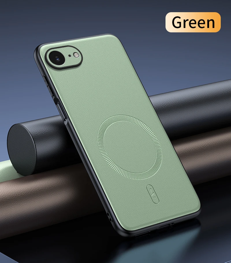 Für iPhone 17e Hülle Magnetische Leder-Schutzhülle Für iPhone 17e 16e Anti-Fingerabdruck Rutschfest PC+TPU – Detail 22