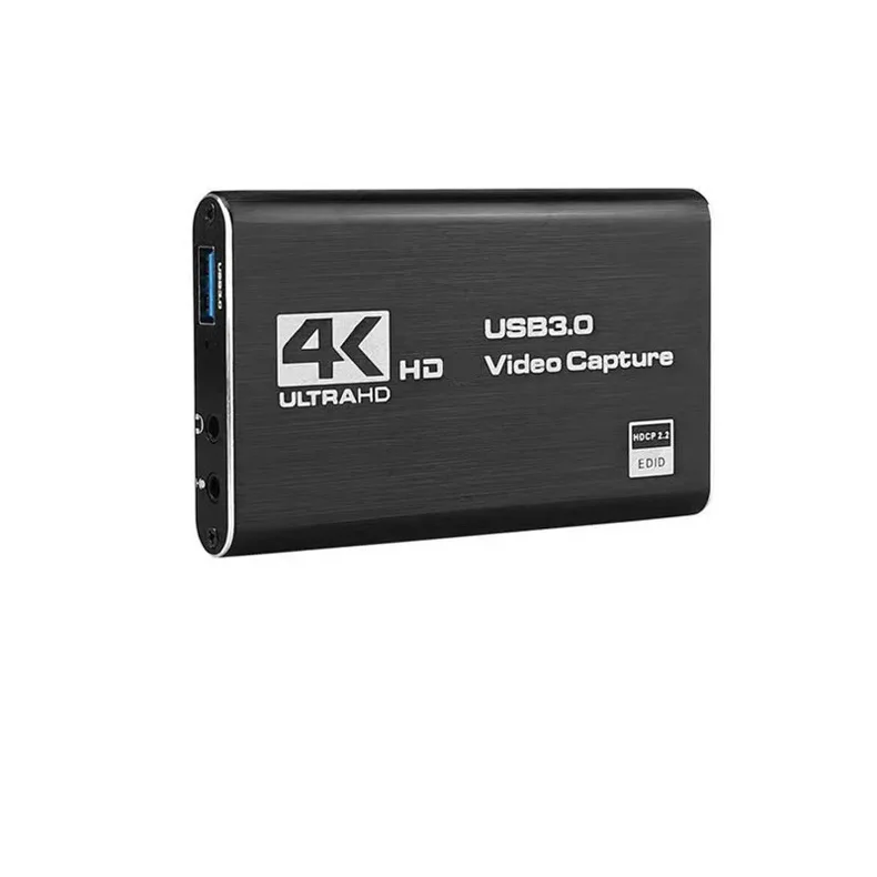 4K HDMI-Compatible USB 3.0 Video Capture Card 1080P 60fps HD Video Recorder Grabber For OBS Capturing Game Card Live