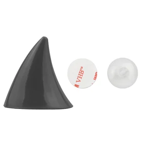 Decoração do capacete de borracha para motocross, canto bonito, borracha, chifre, rosto inteiro, fora da estrada, moto, acessórios do carro, 2pcs 12 principais vendas capacete fly motocross - №3