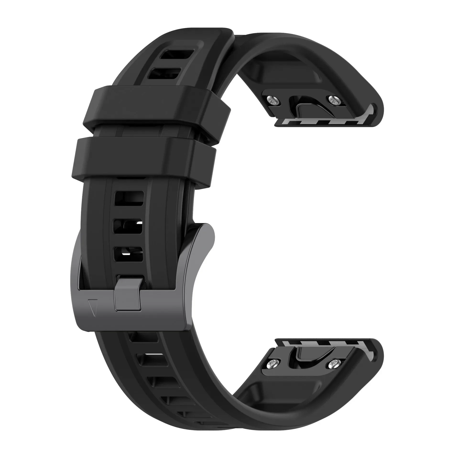 Quick-Fit-Silikonarmband in den Größen 26 mm, 22 mm und 20 mm für Garmin Tactix 8/Fenix 9 8 51 mm 47 mm 43 mm, Garmin Enduro3/Fenix 9 Pro/7S/E/7X. – Detail 17